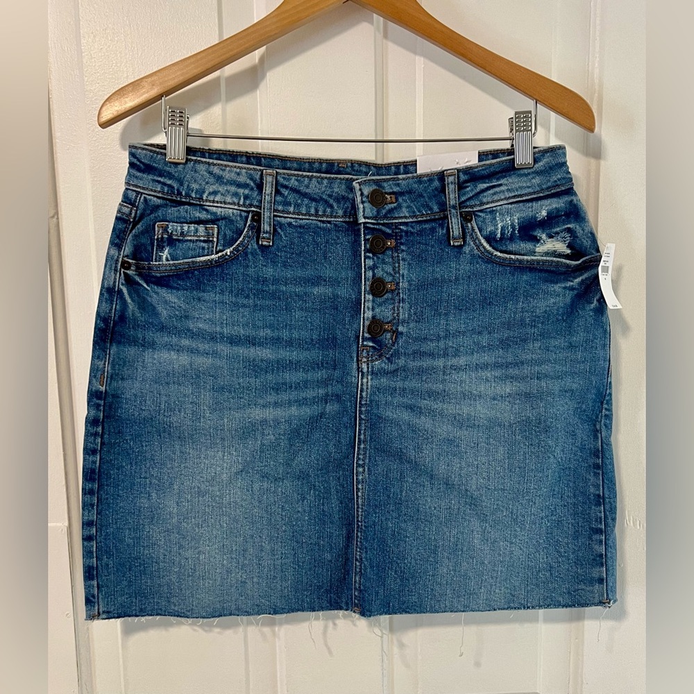 NWT Old Navy High Waist Denim Mini Skirt